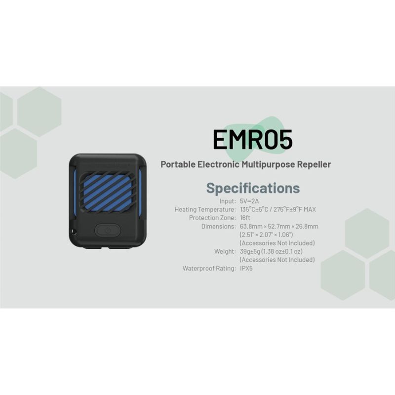 Nitecore EMR05 USB Powered Mosquito Repeller
