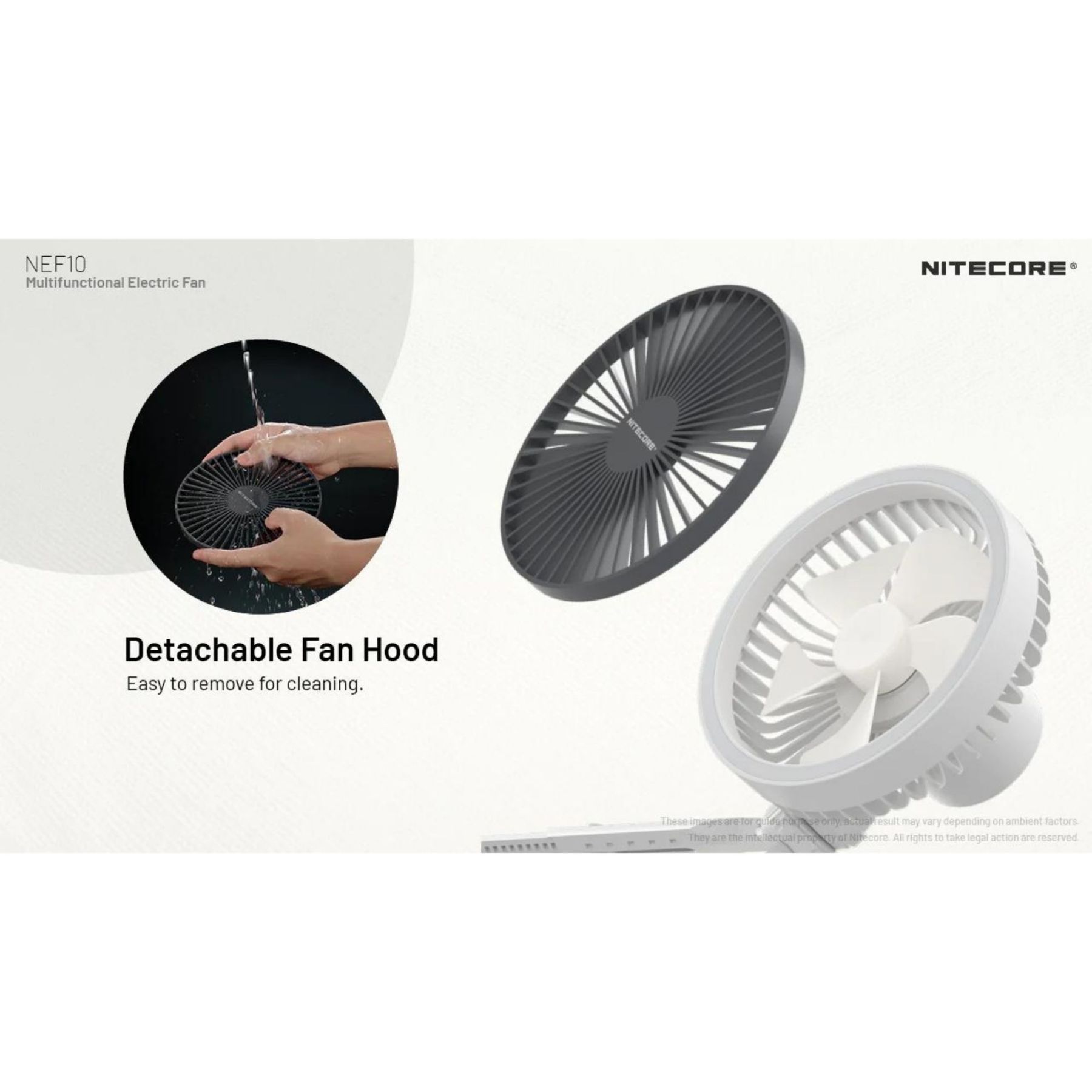 Nitecore NEF10 Multi-Functional Electric Fan