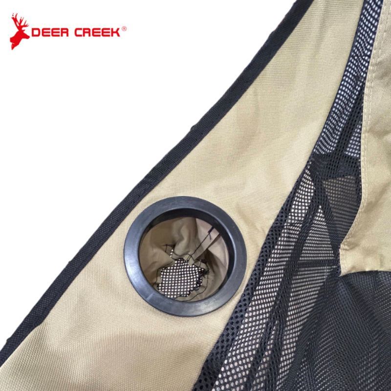 Deer Creek Folding Moon Chair with Arm Rest
