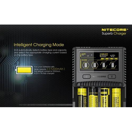 Nitecore SC4 Battery Charger
