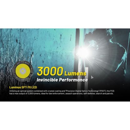 Nitecore P23I 3000 Lumen Flashlight