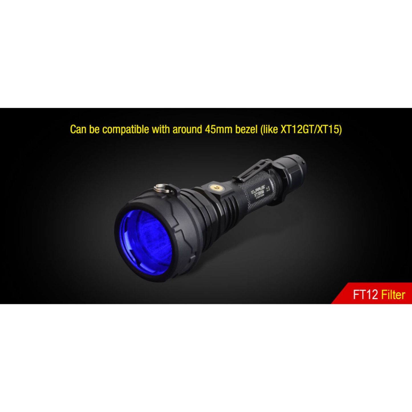 Klarus FT12 Filter for 45mm