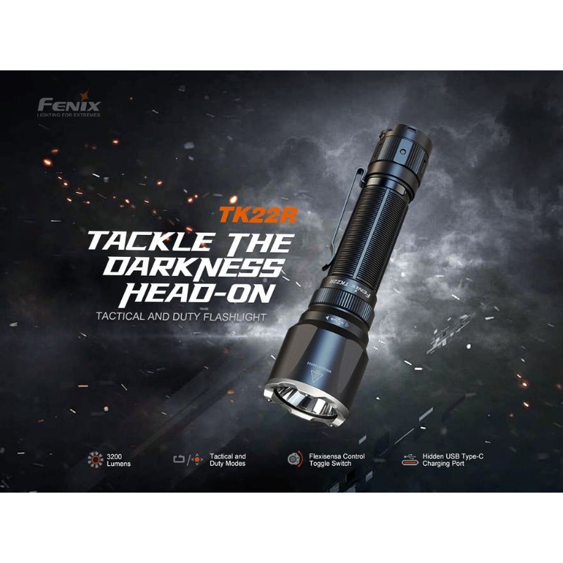 Fenix TK22R 3200 Lumen Flashlight