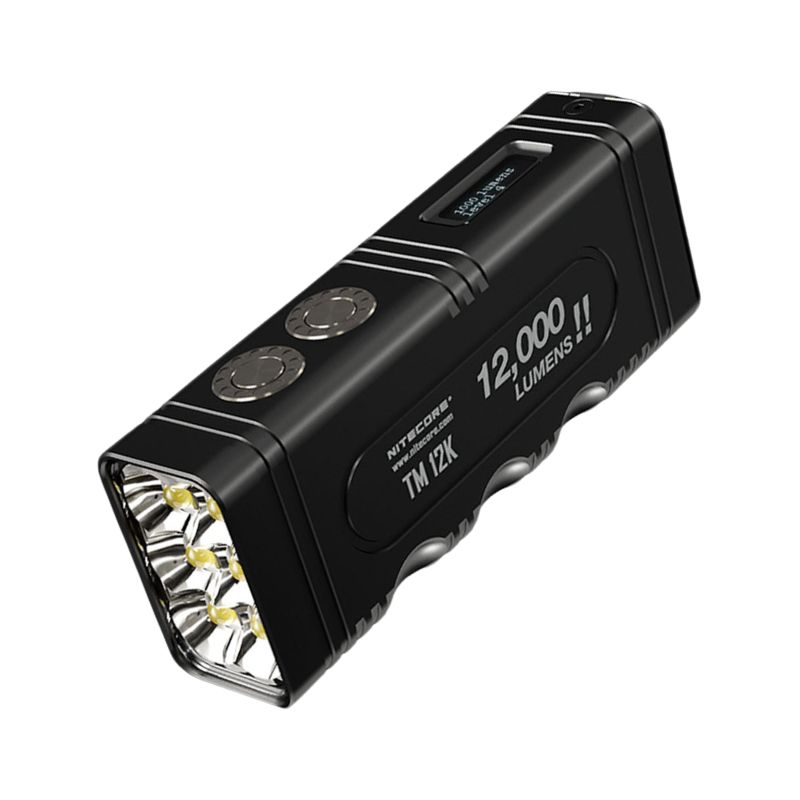 Nitecore TM12K 12,000 Lumen Rechargable Flashlight