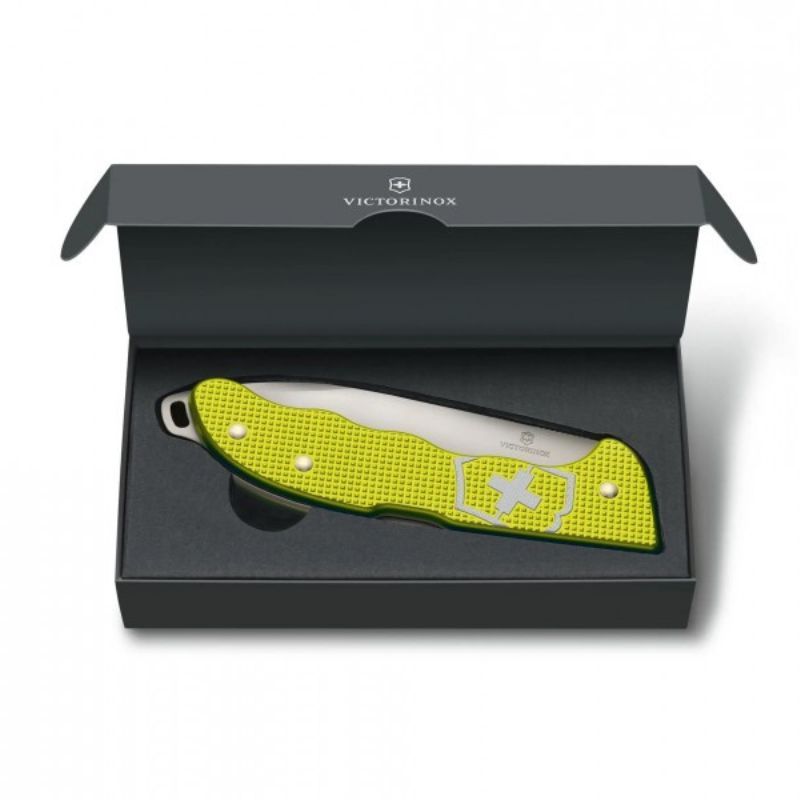 Victorinox Hunter Pro Alox Limited Edition 2023 Yellow Folding Knife 0.9415.L23