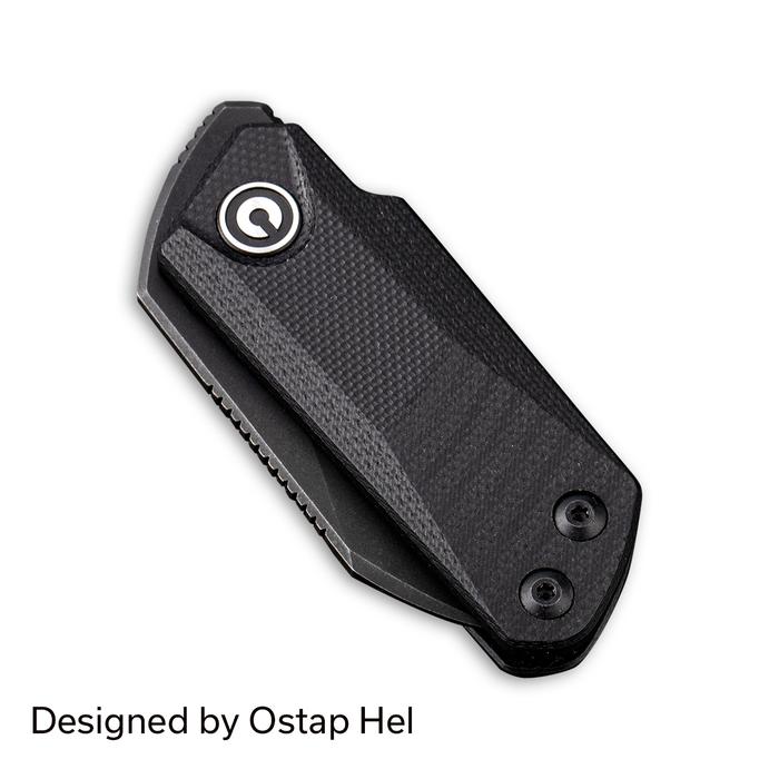 Civivi Ki-V Black Stonewashed(G10 Black)