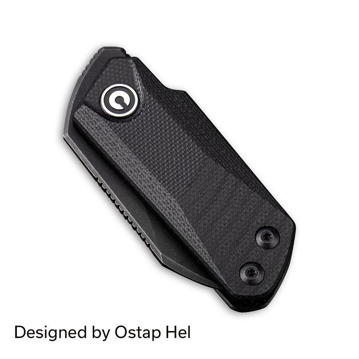 Civivi Ki-V Black Stonewashed(G10 Black)