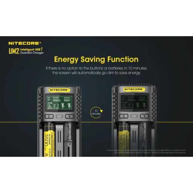 Nitecore UM2 Battery Charger
