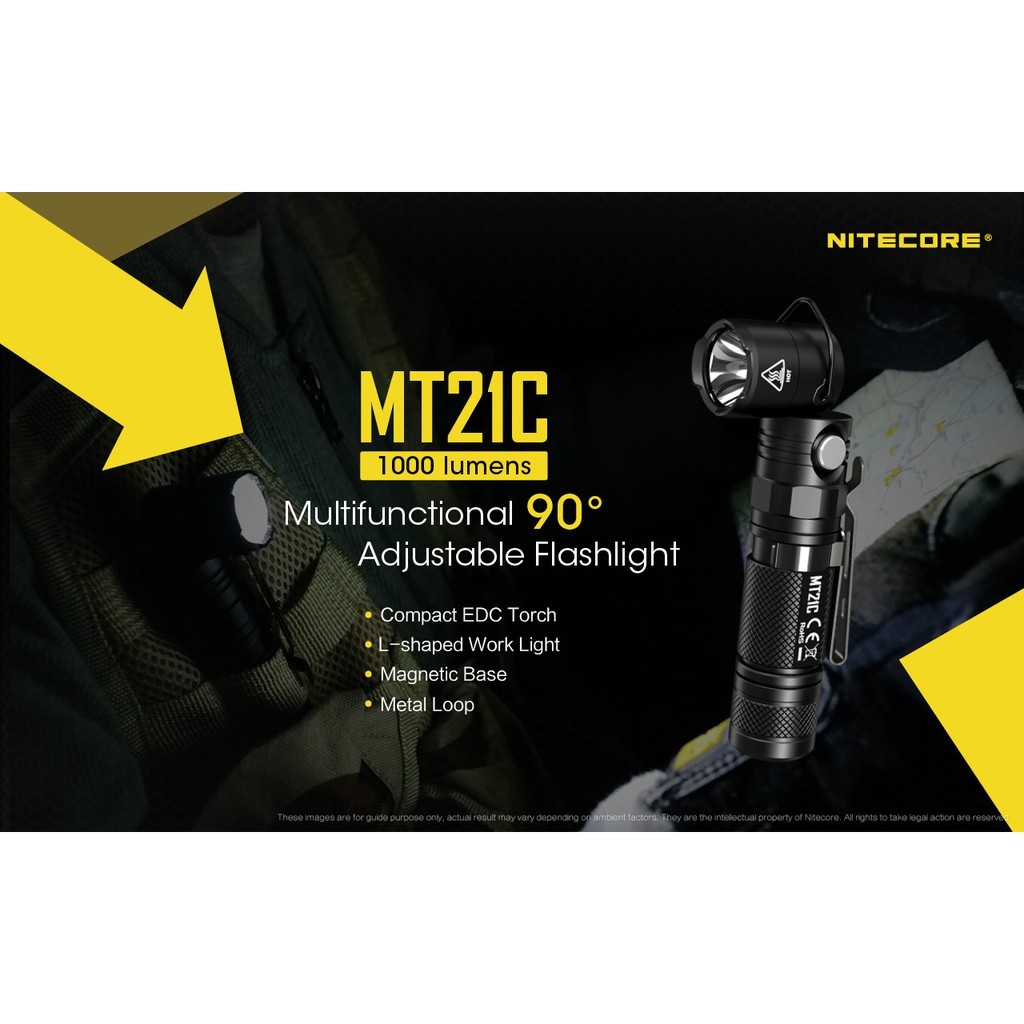 Nitecore MT21C 1000 Lumen Flashlight