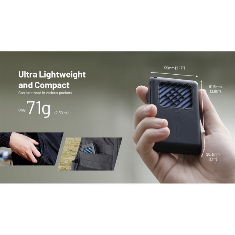 Nitecore EMR06 Portable Rechargable Mosquito Repeller
