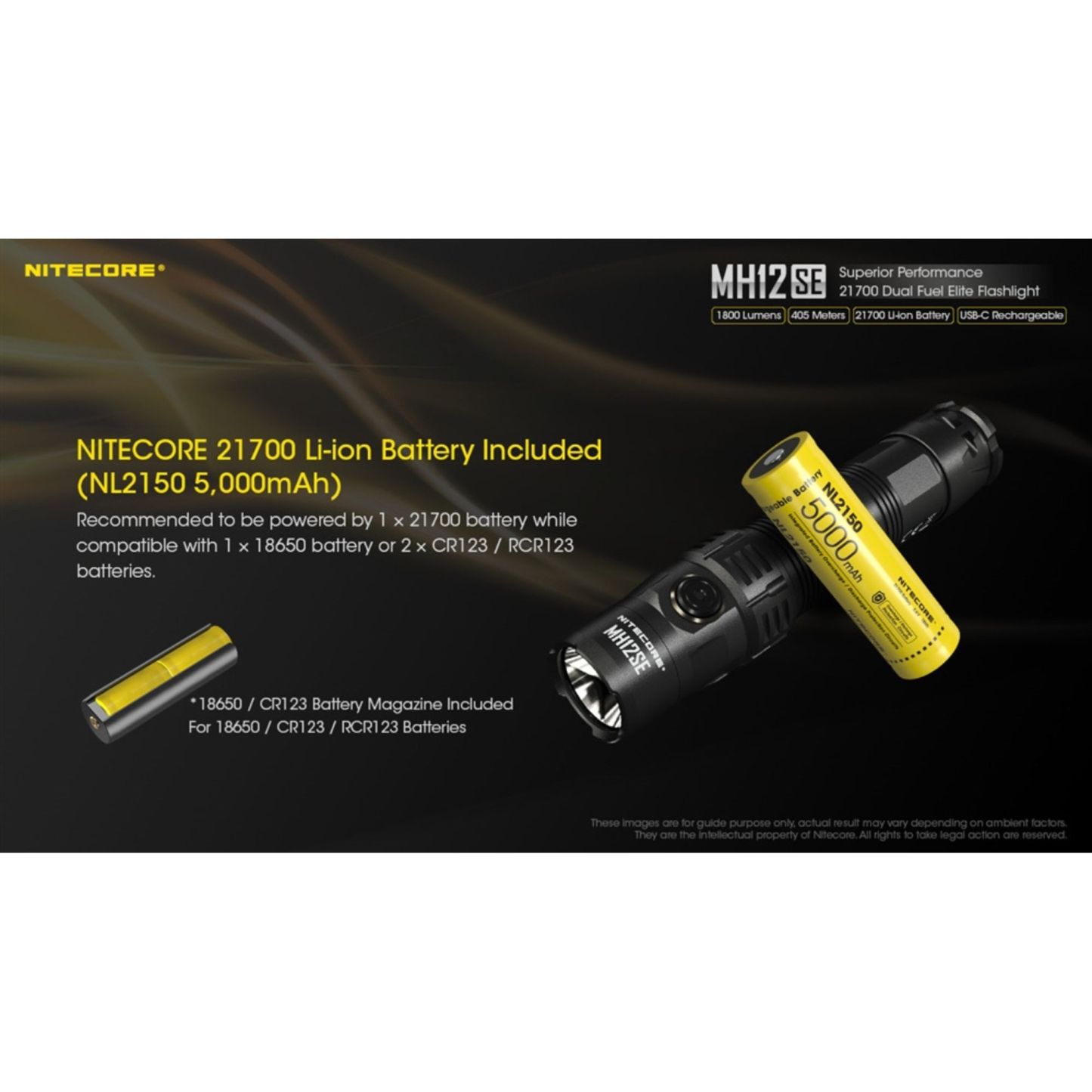 Nitecore MH12SE 1800 Lumens