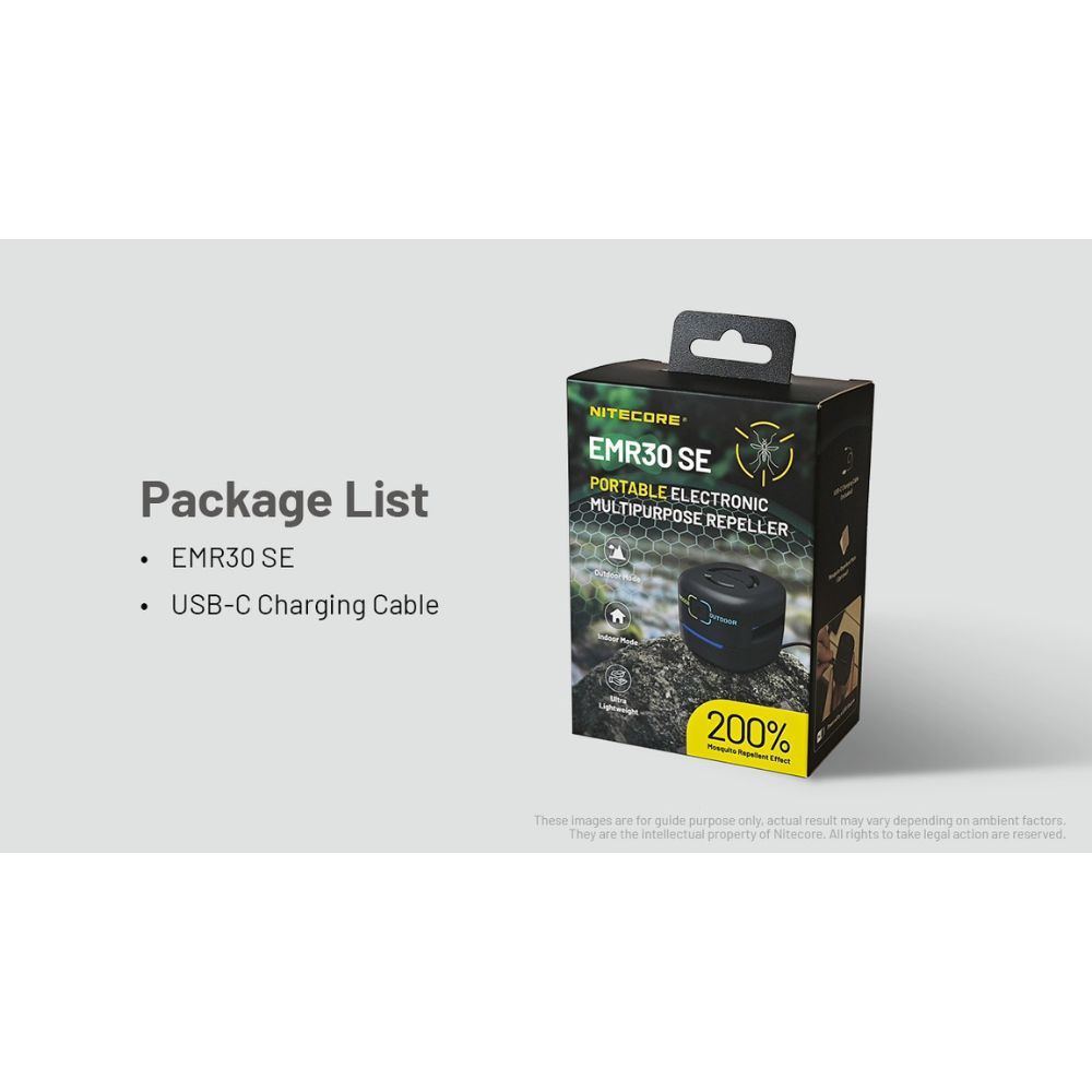 Nitecore EMR30 SE Portable Multipurpose Repeller