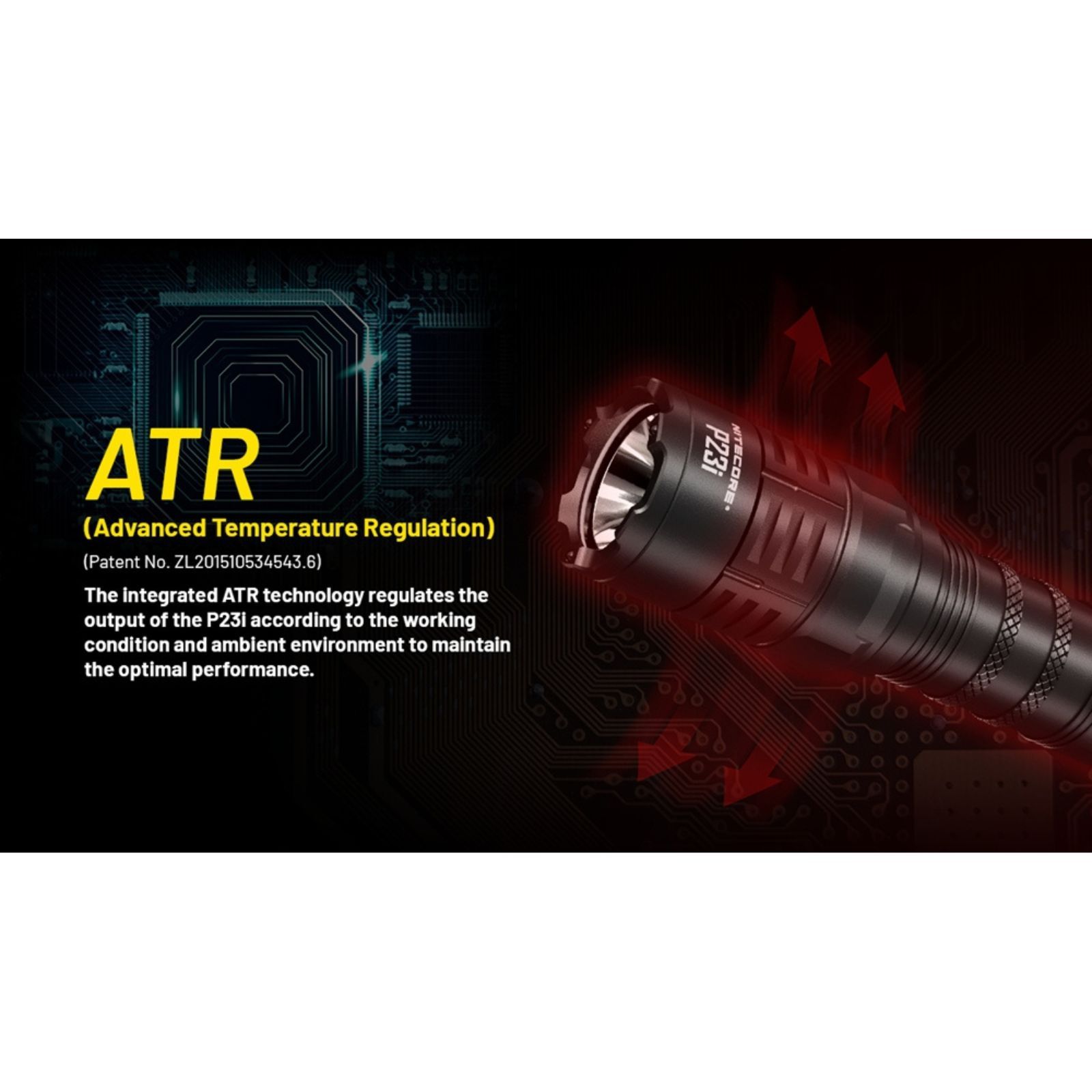 Nitecore P23I 3000 Lumen Flashlight