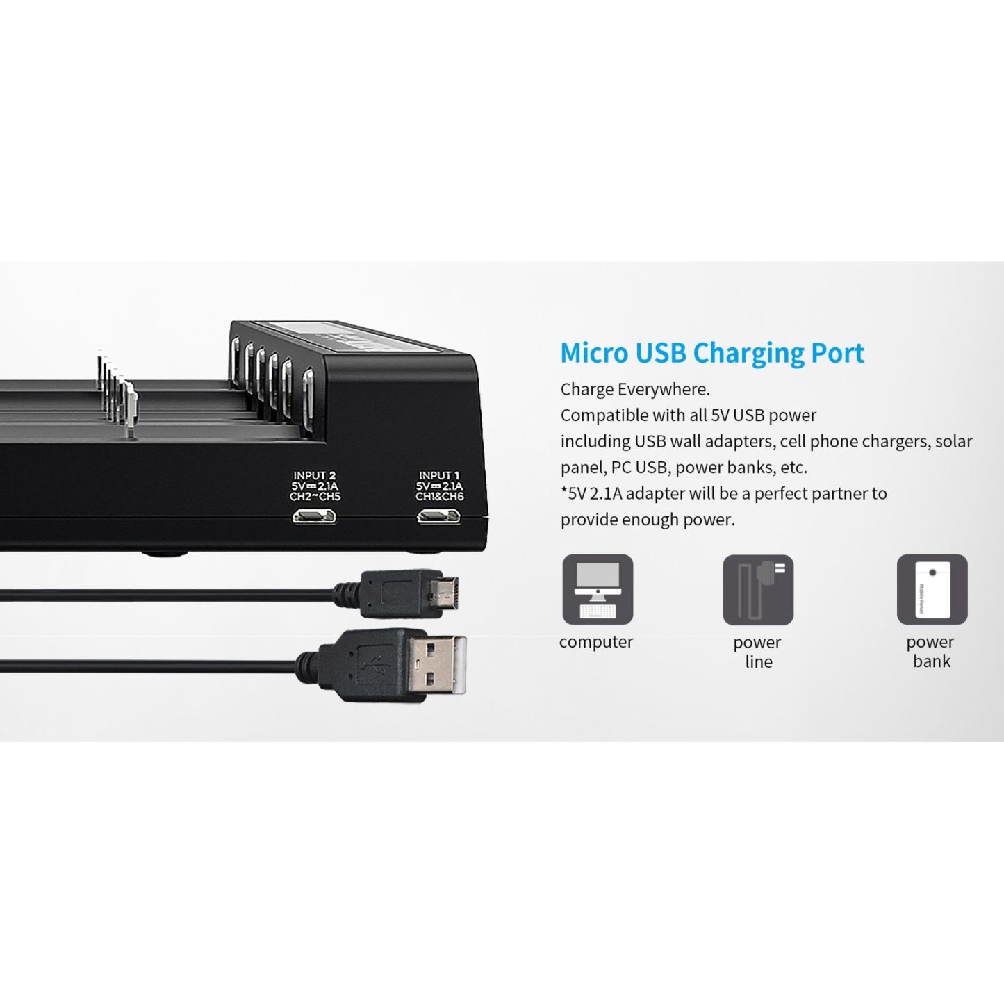 XTAR Queen Ant MC6II Charger