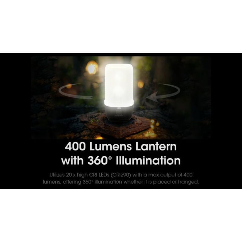 Nitecore LR70 Luminus SST40 3000 Lumen Power Bank Lantern