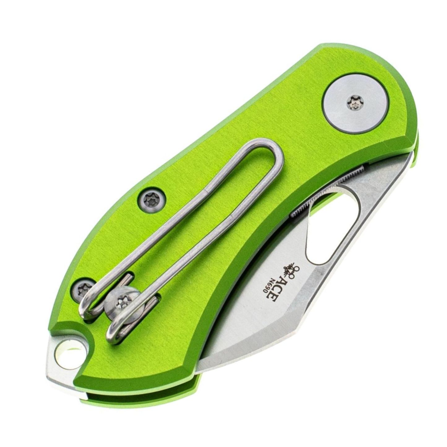 Giantmouse Ace Nibbler Aluminium (Green)