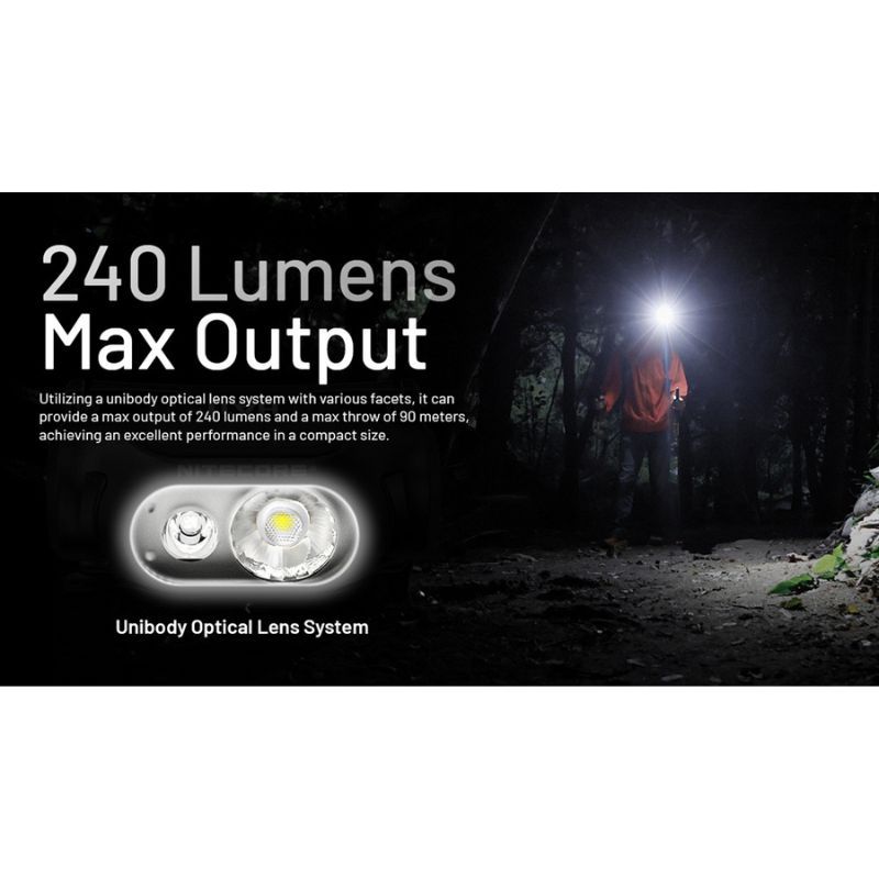 Nitecore HA11 240 Lumen Lightweight Headlamp