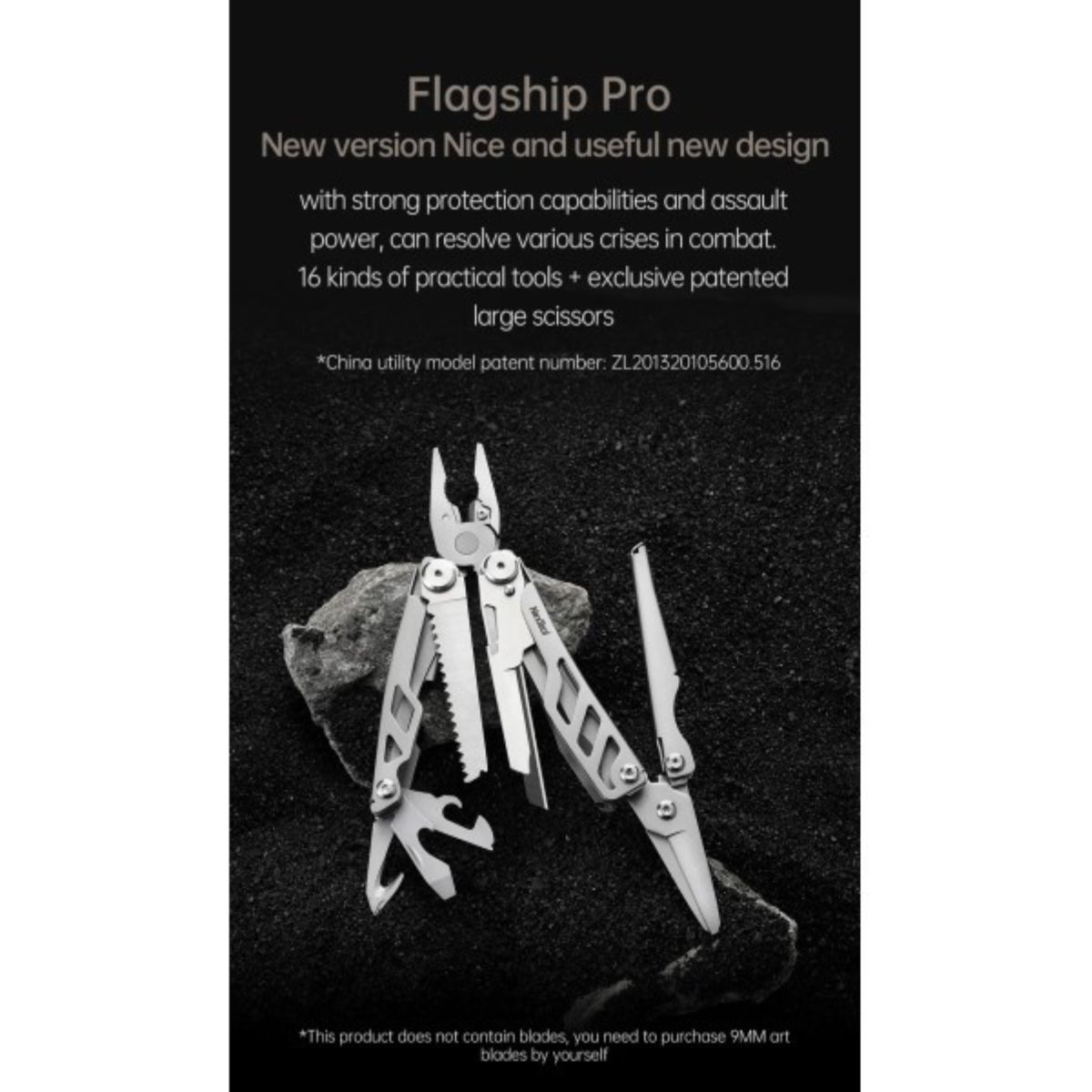 Nextool 16 In 1 Flagship Pro (Blade Replacement) Multitool NE20232