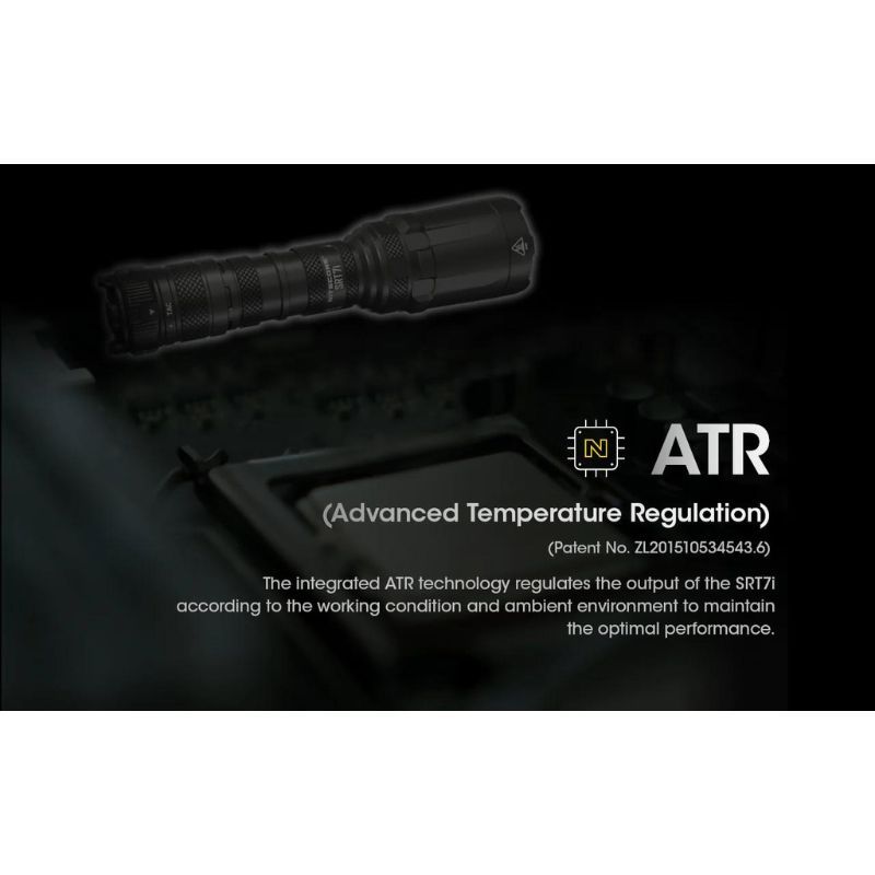 Nitecore SRT7i 3000 Lumen LUMINUS SFT-70 Tactical Flashlight