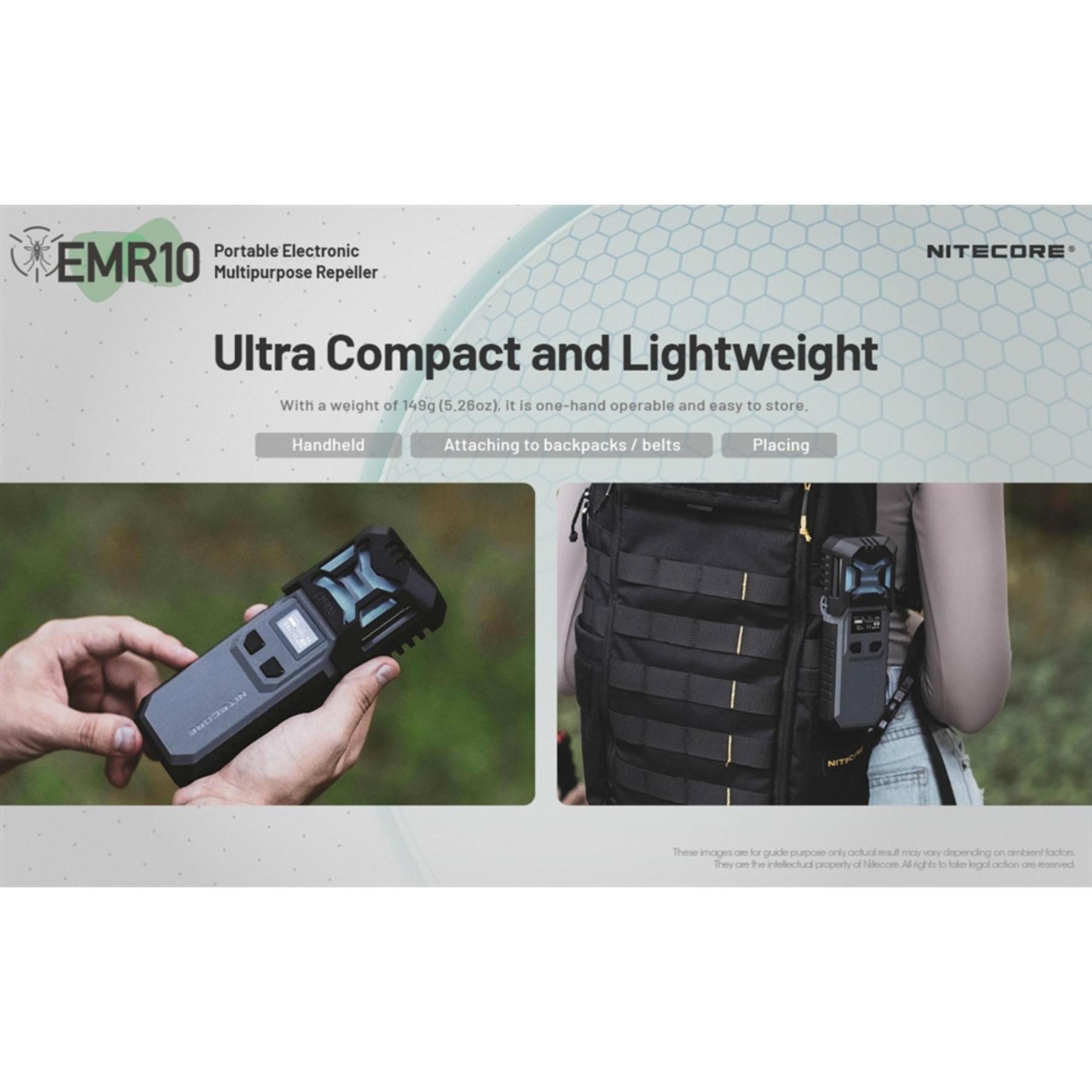 Nitecore EMR10 Rechargeable Mosquito Repeller Power Bank