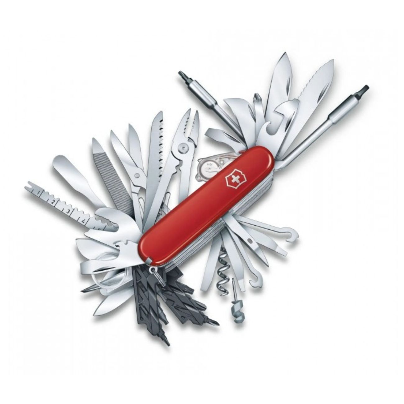 Victorinox Swiss Champ XXL Red Multitool Pocket Knife 1.6795.XXL