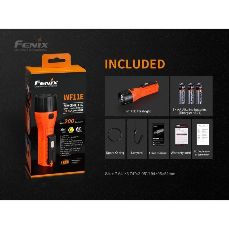 Fenix WF11E 200 Lumen Flashlight