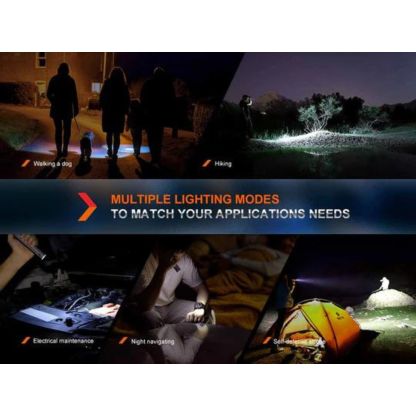 Fenix E-CP 1600 Lumen Rechargable Flashlight With Power Bank