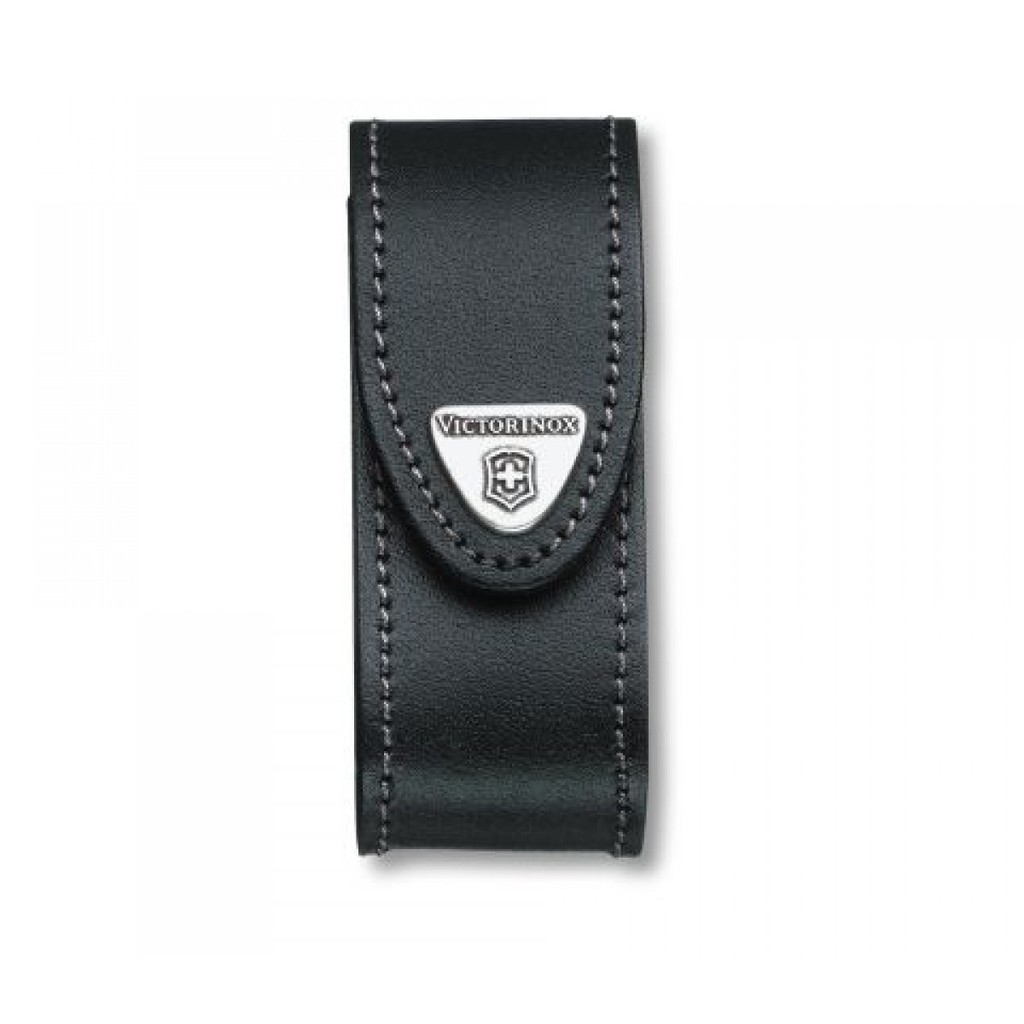Victorinox Leather Pouch Black 2-4 Layers - 4.0520.3