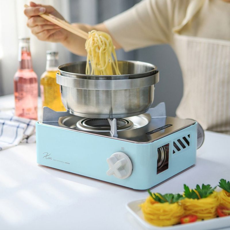 Kovea X On Mini Gas Stove (Sky Blue)