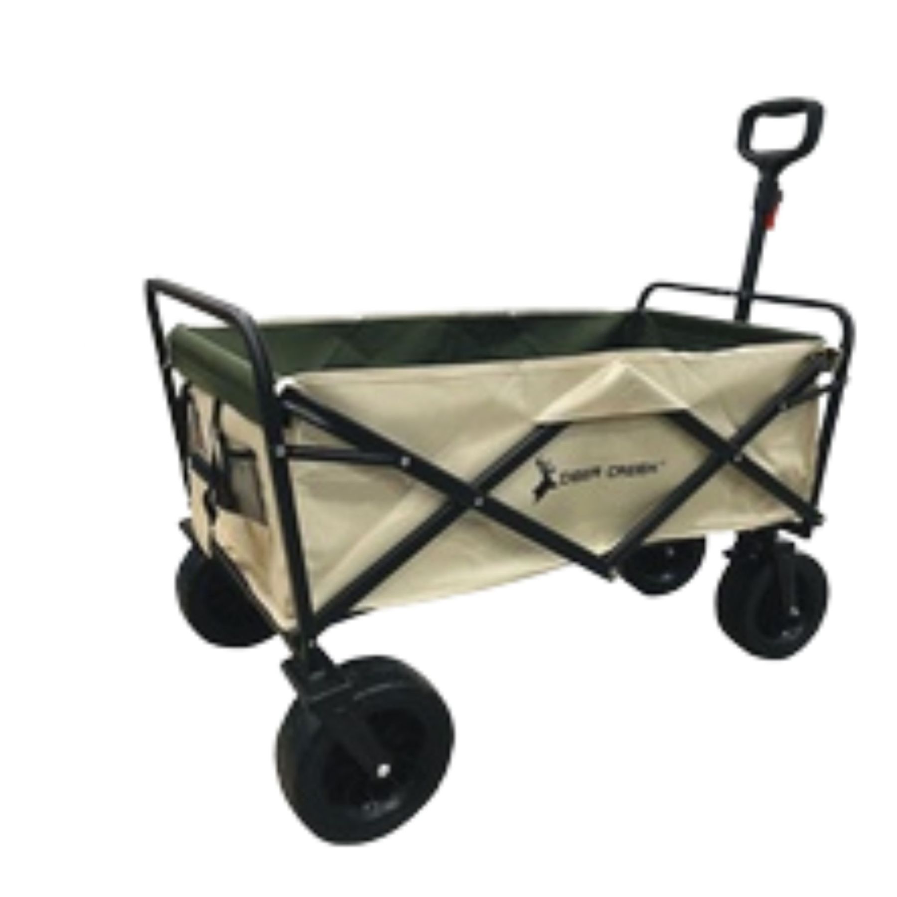 Deer Creek Big Wheel Foldable Wagon with Brake
