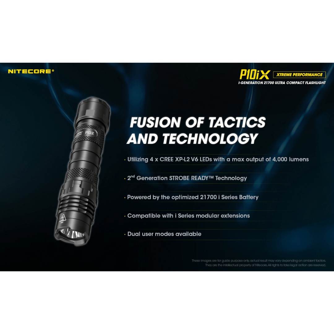 Nitecore P10iX 4000 Lumens Flashlight