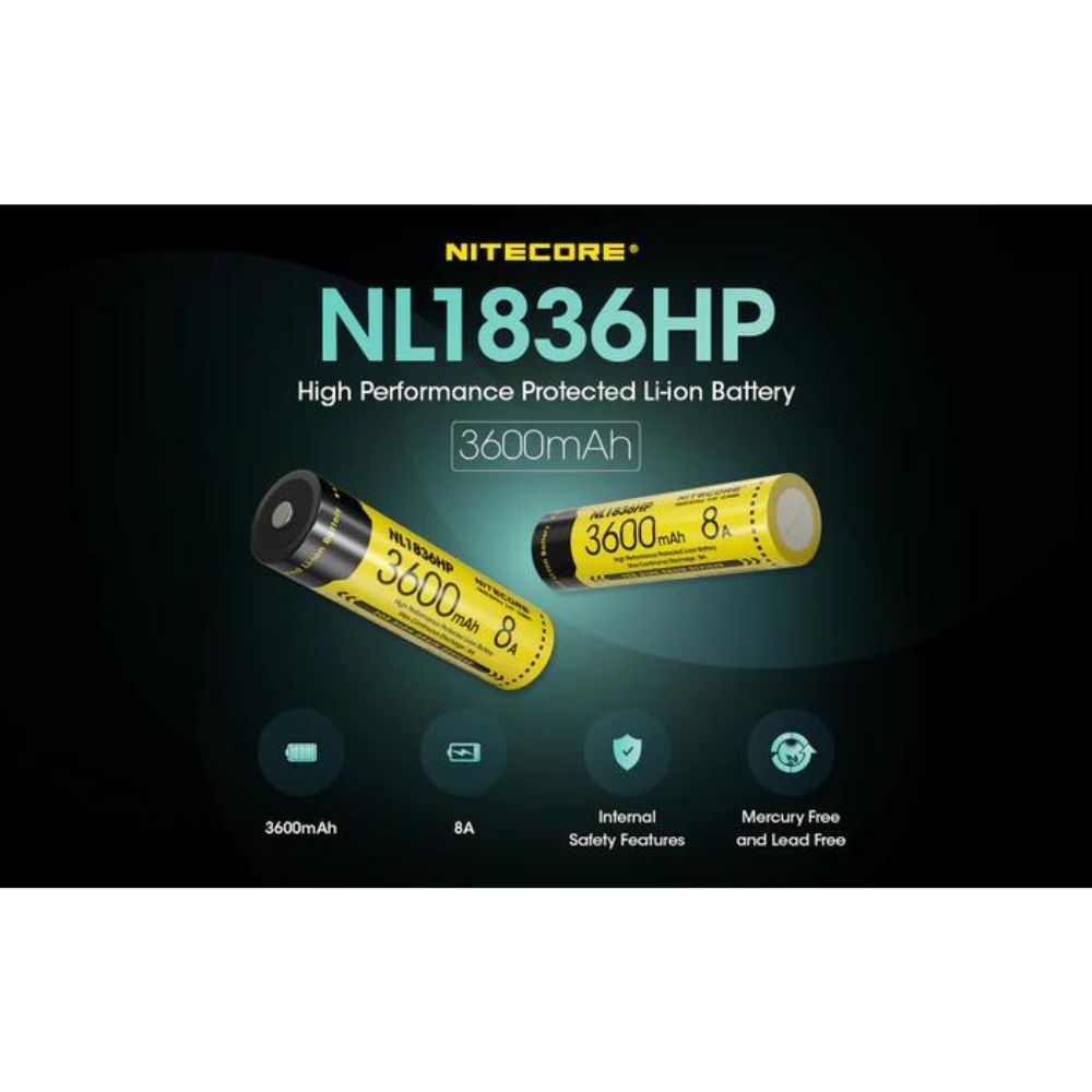 Nitecore NL1836Hp 18650 Battery