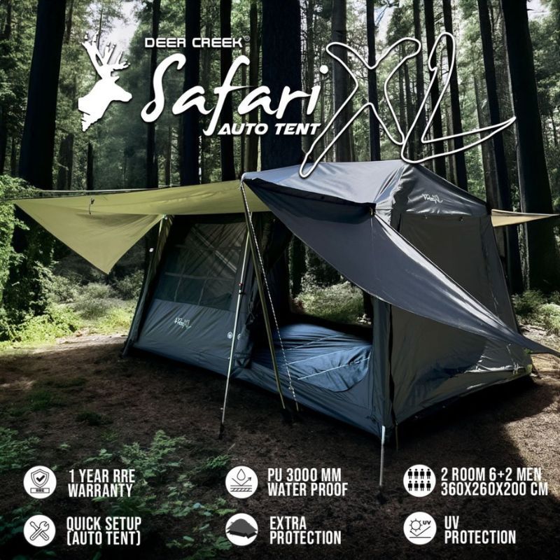 Deer Creek Safari XL Automatic Tent