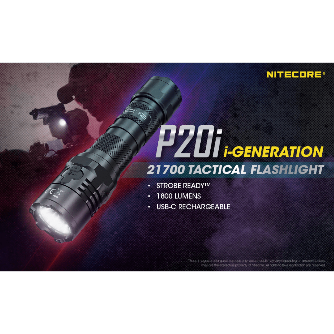Nitecore P20i UV 1800 Lumens Flashlight