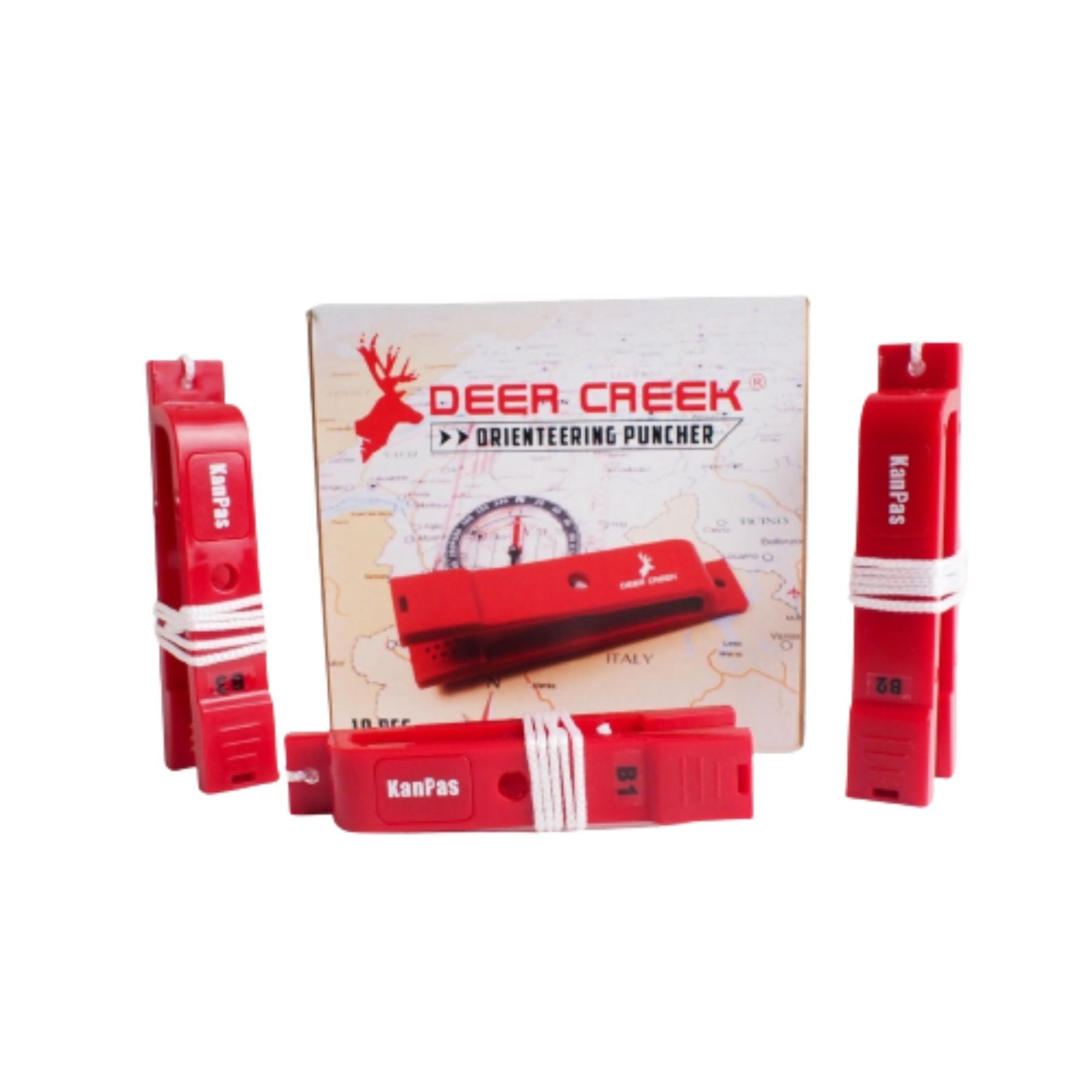 Deer Creek Puncher Orienteering 10pcs Serial B