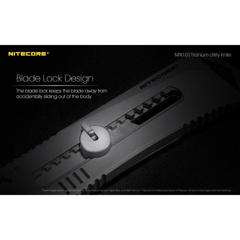 Nitecore NTK10 Titanium Utility Knife