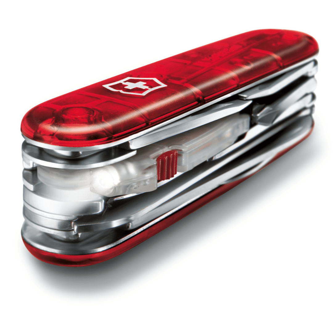 Victorinox Huntsman Lite Translucent Red 1.7915.T