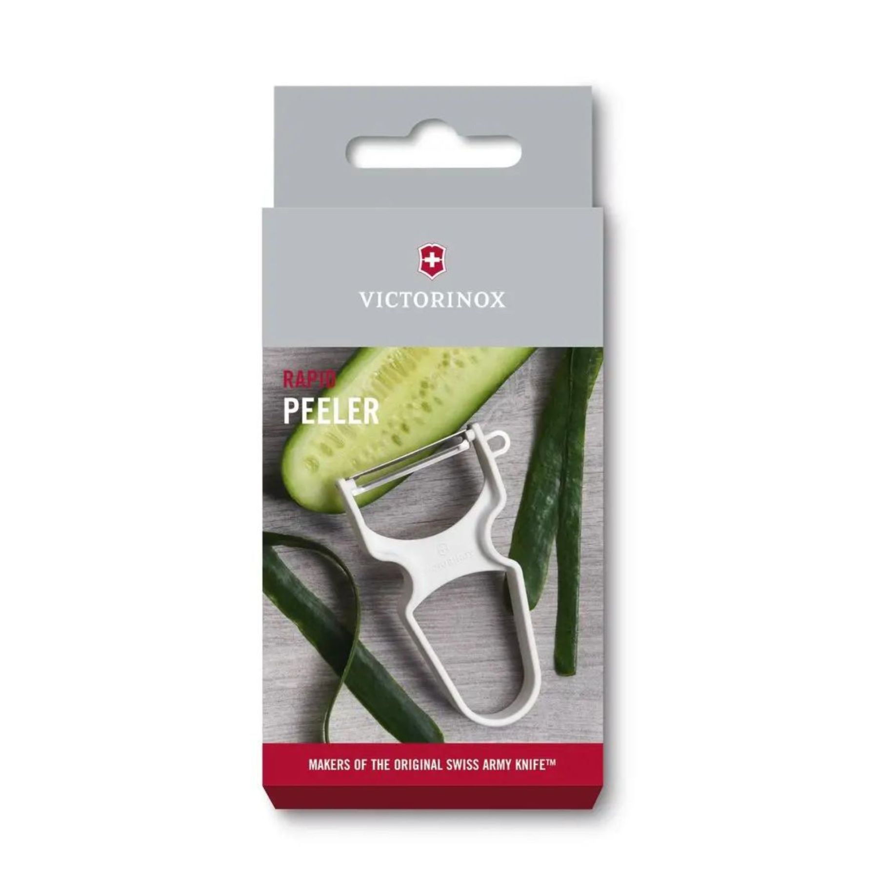 Victorinox Peeler Rapid Straight Edge White 6.0930