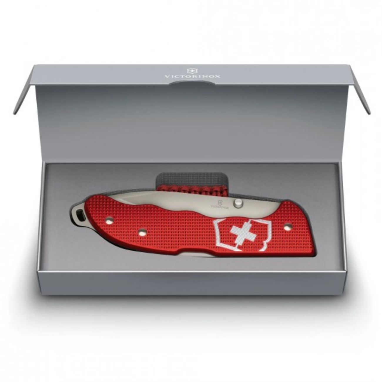 Victorinox Evoke Alox Folding Knife 0.9415.D20 (Red)
