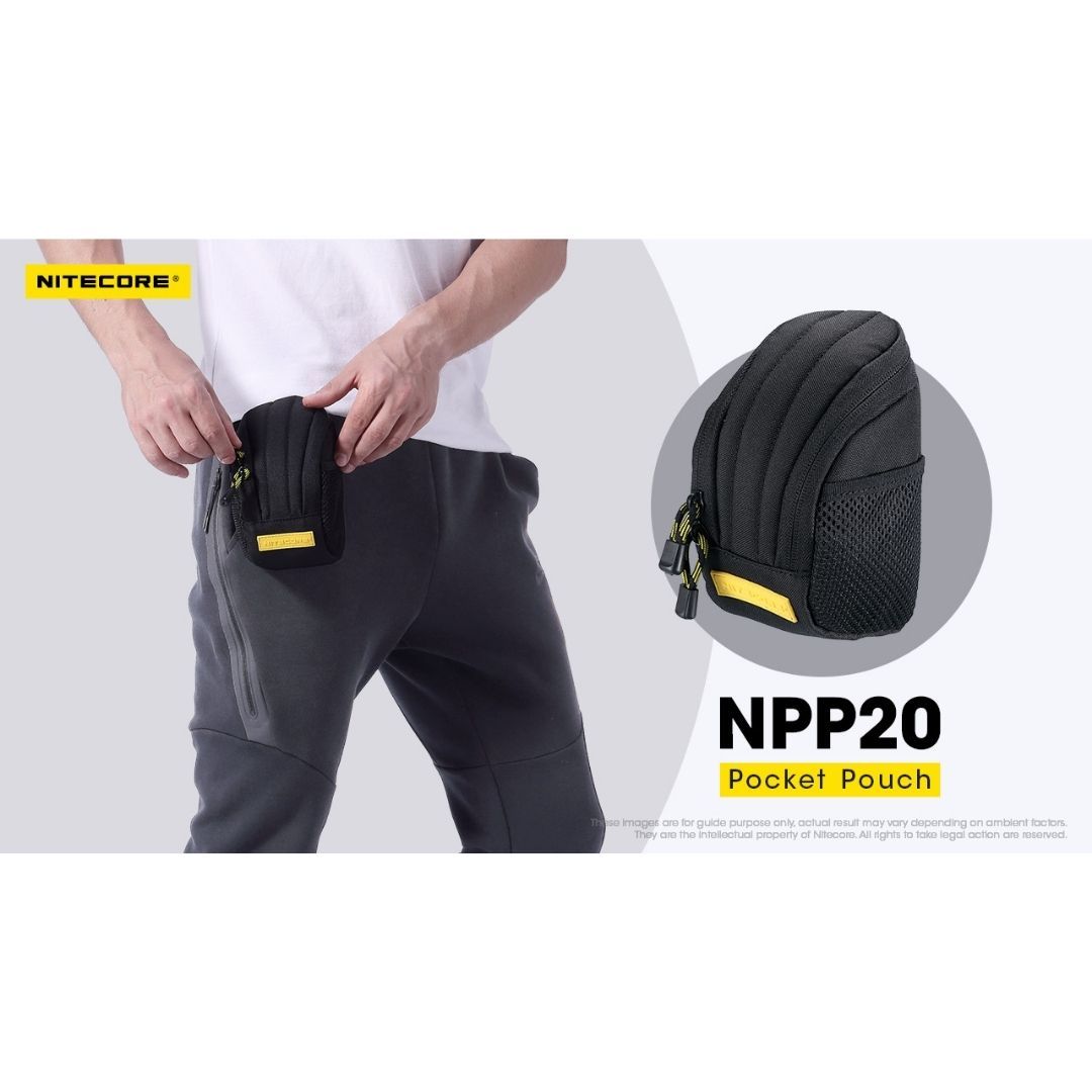 Nitecore NPP20 Pocket Pouch (Black)