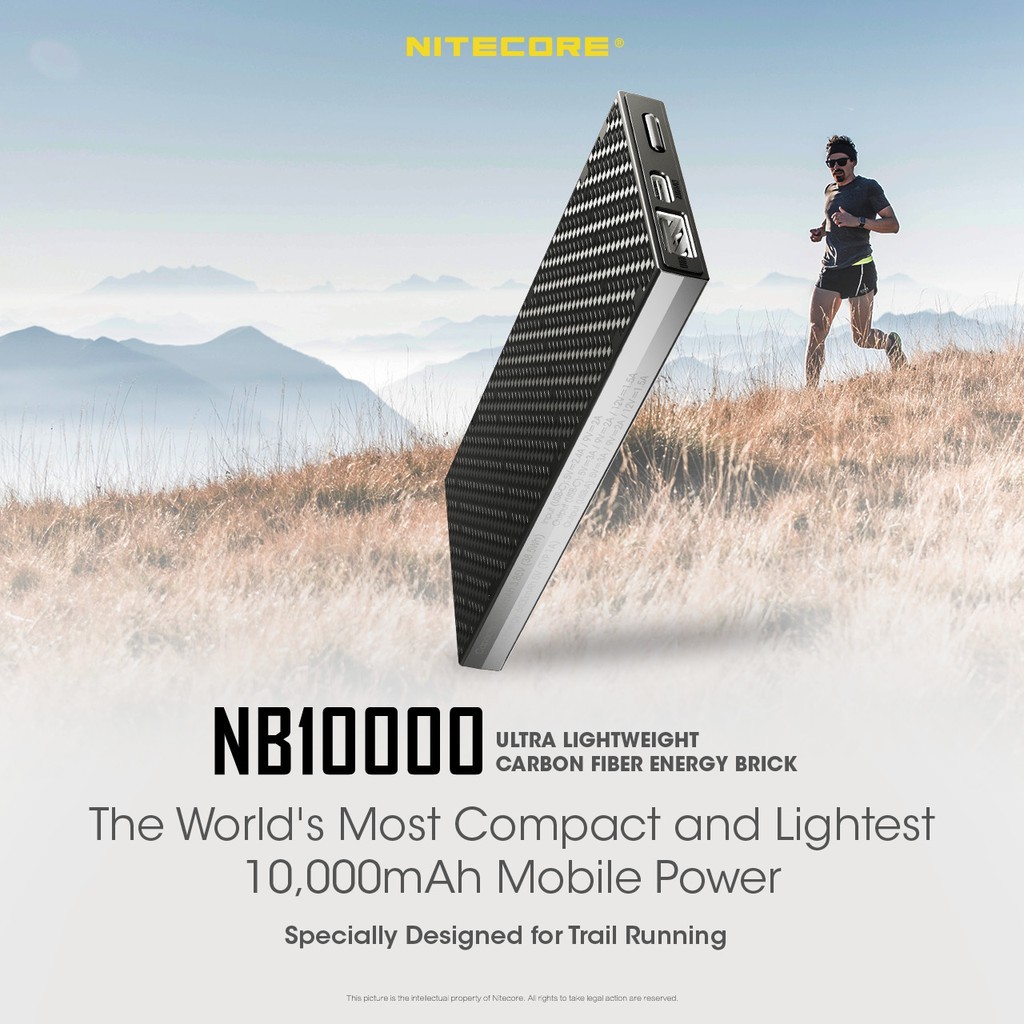 Nitecore NB10000 Gen II Quick USB/USB-C Charge Powerbank