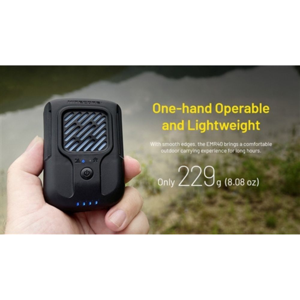 Nitecore EMR40 Portable Rechargable Mosquito Repeller