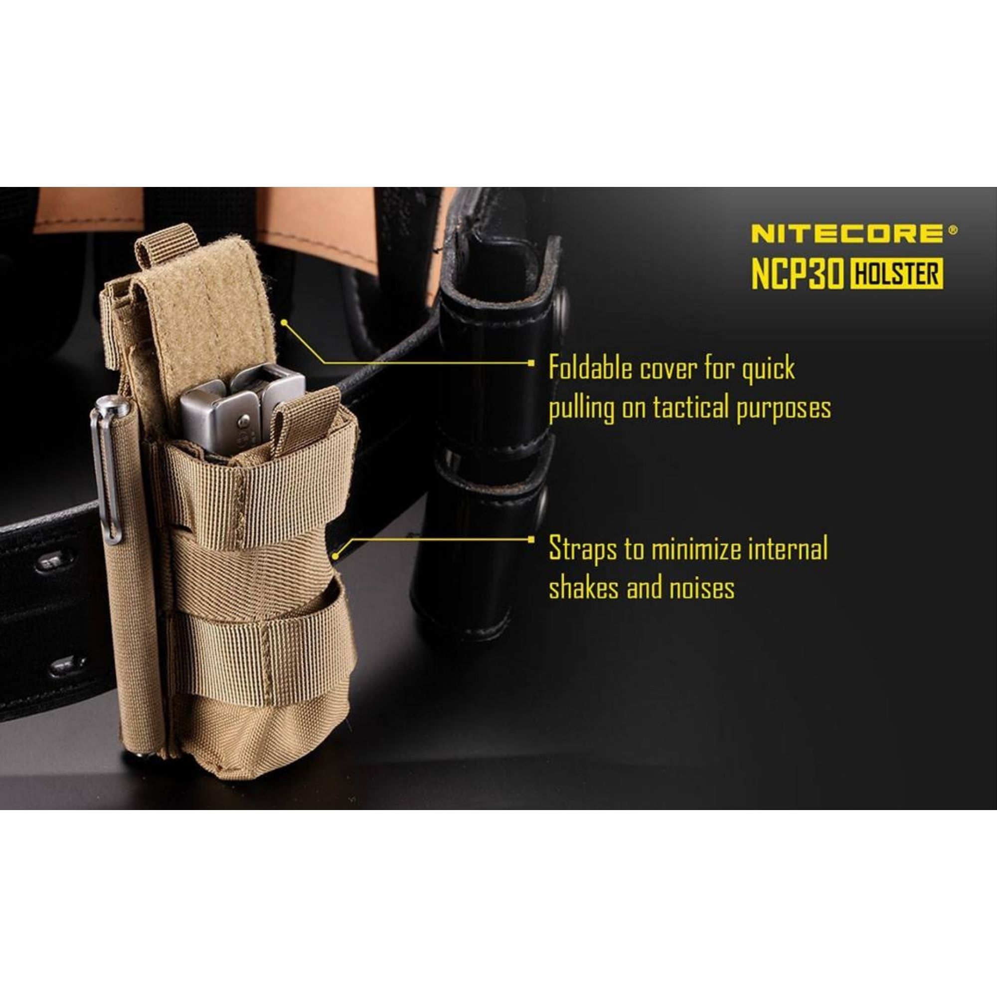 Nitecore NCP30 Holster for Nitecore P20 and P20UV