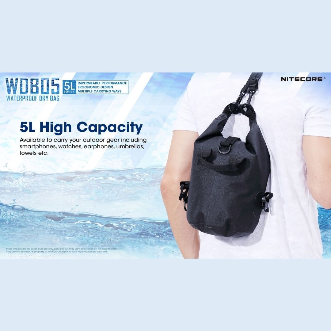 Nitecore WDB05 Waterproof Dry Bag (5L)