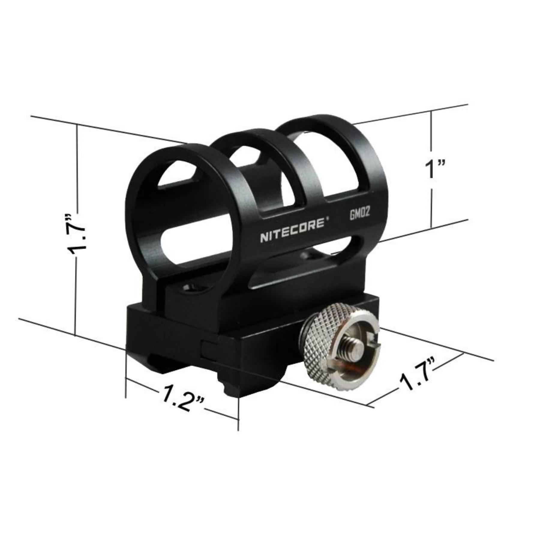 Nitecore GM02 1-Inch Mount for Tactical Flashlights
