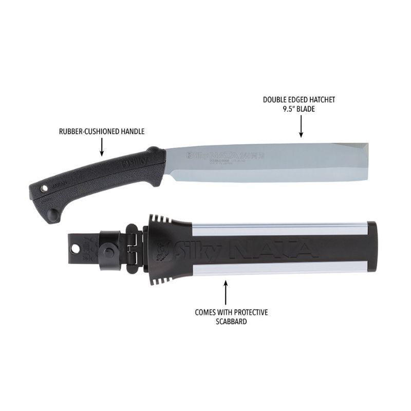 Silky Saw Nata Double Edge 240mm Hatchet