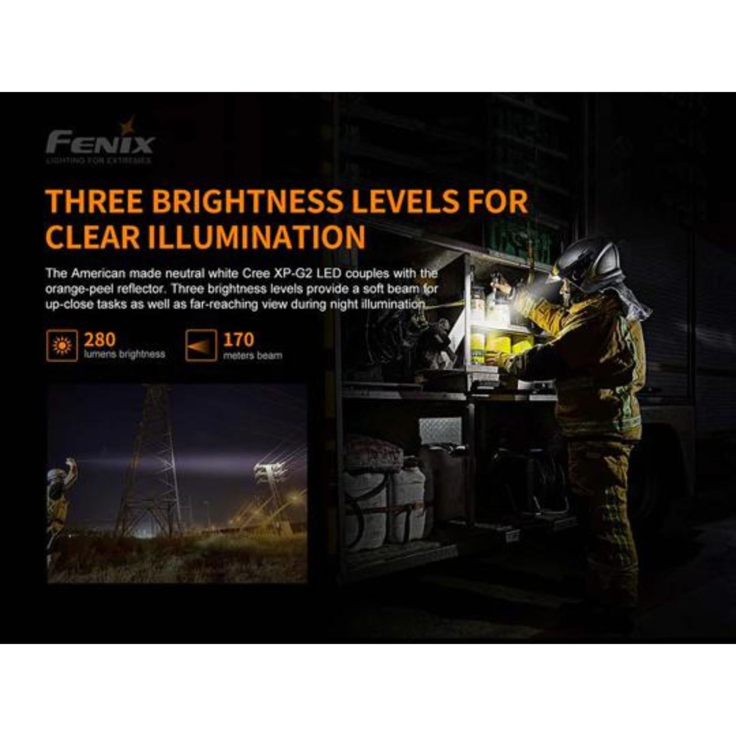 Fenix WF30RE 280 Lumen Intrinsically Safe Flashlight