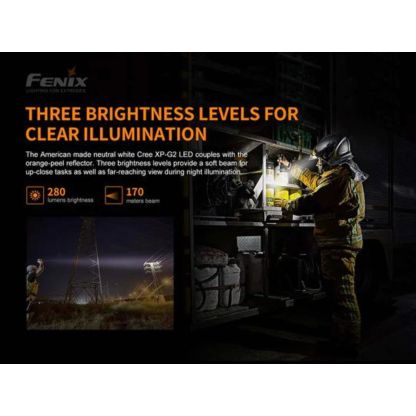 Fenix WF30RE 280 Lumen Intrinsically Safe Flashlight