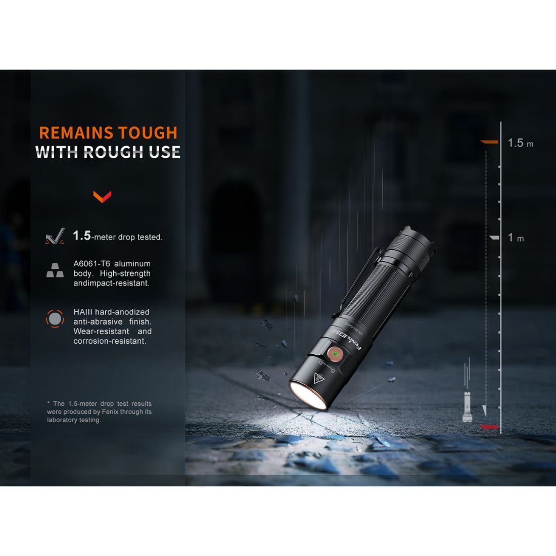 Fenix E35R SST70 Cool White 3100 Lumen Flashlight