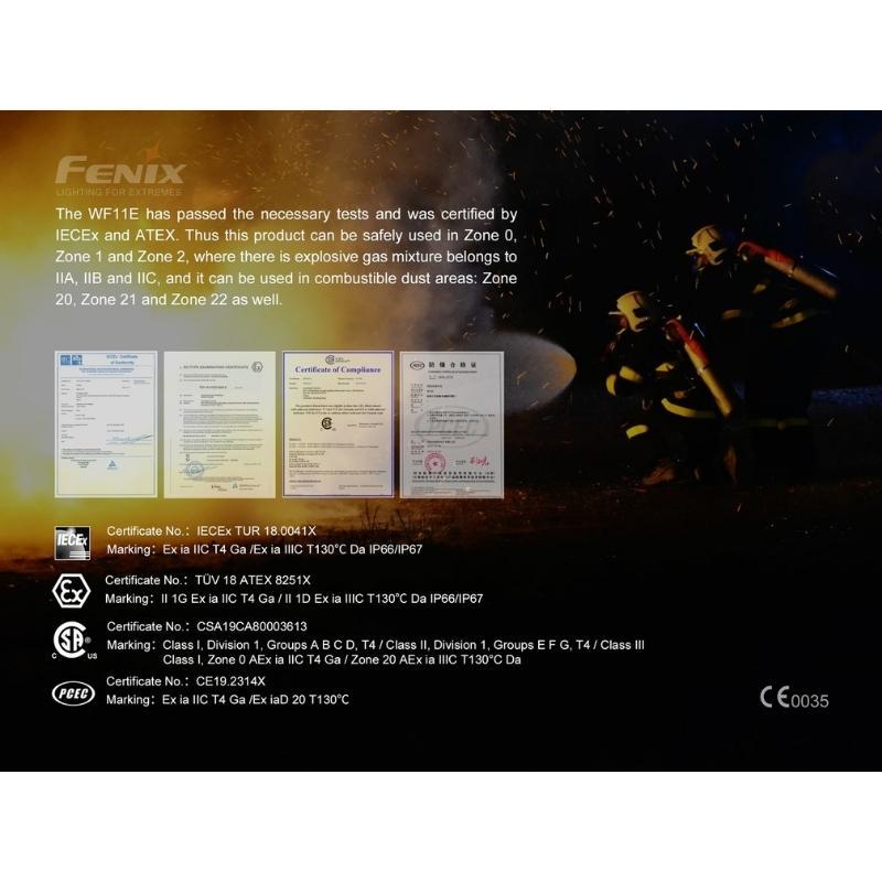Fenix WF11E 200 Lumen Flashlight